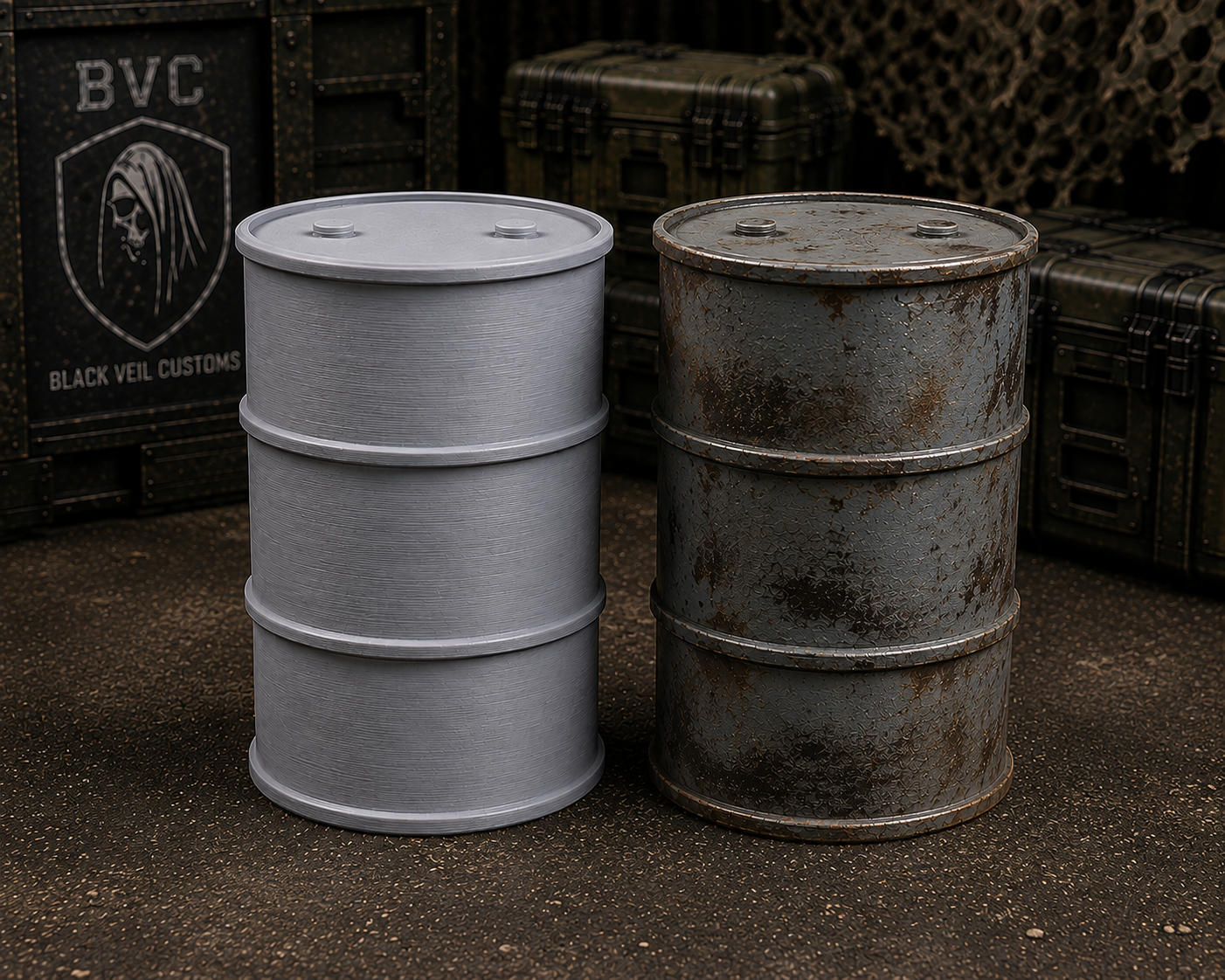 Oil Drum | 1/12 Scale