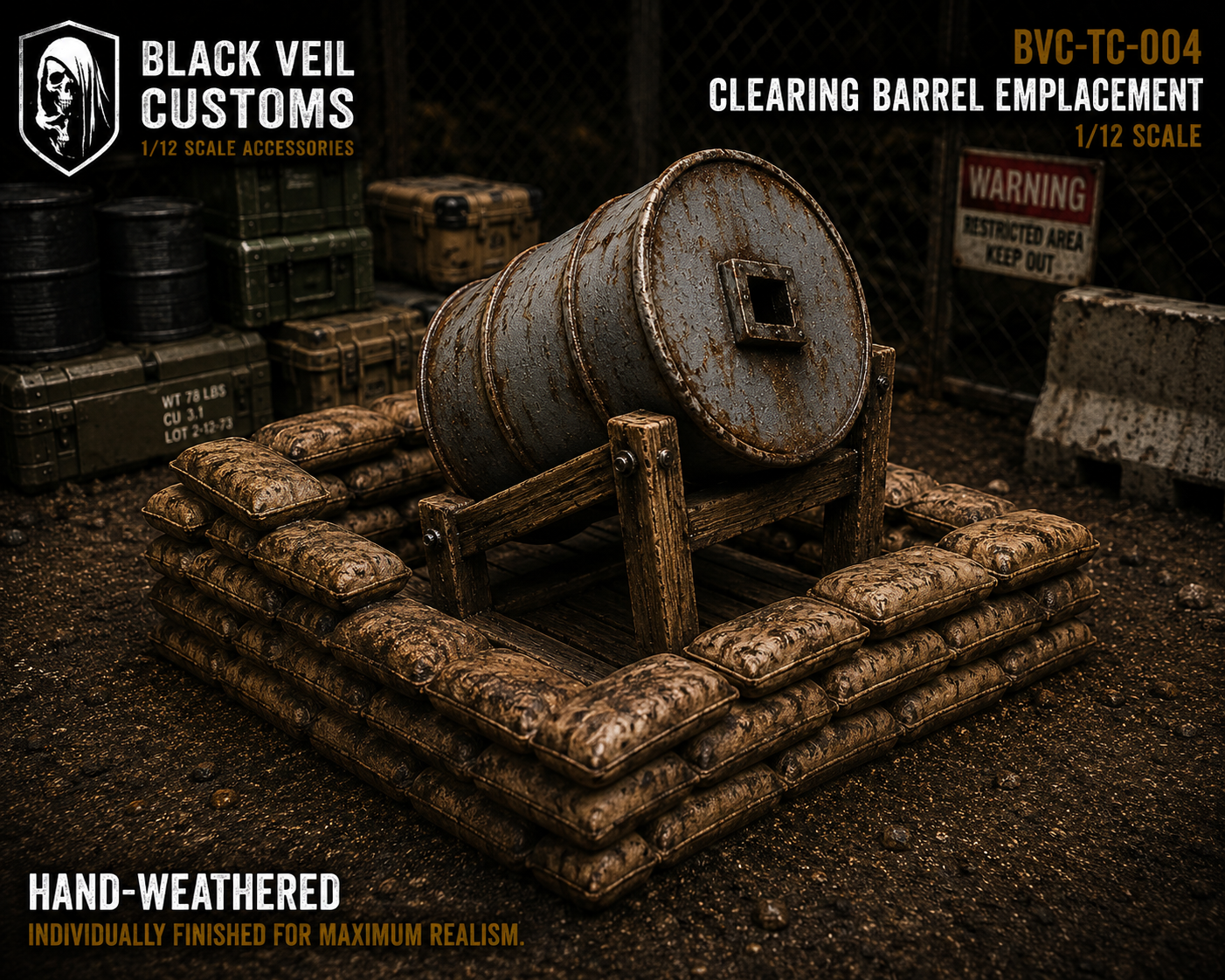 Clearing Barrel Set | 1/12 Scale