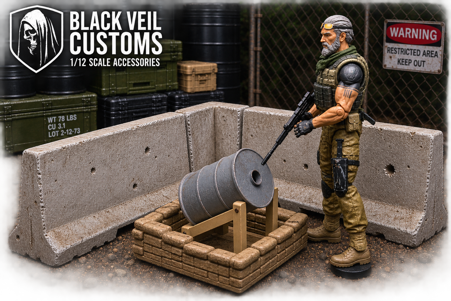 Clearing Barrel Set | 1/12 Scale