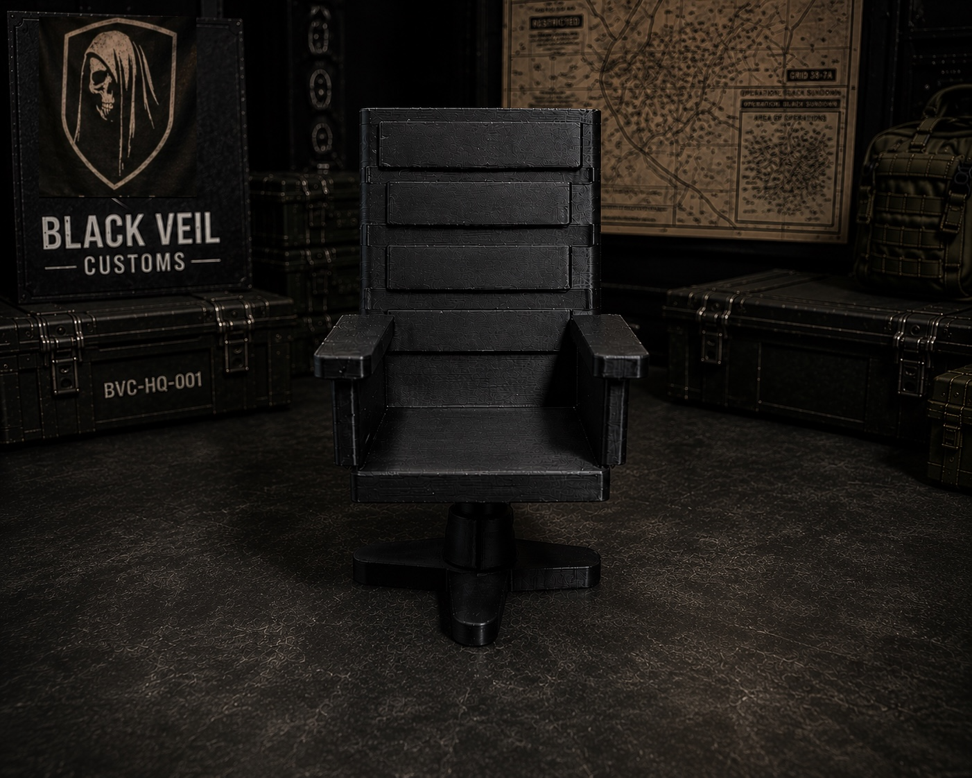 Mission Command Chair | 1/12 Scale