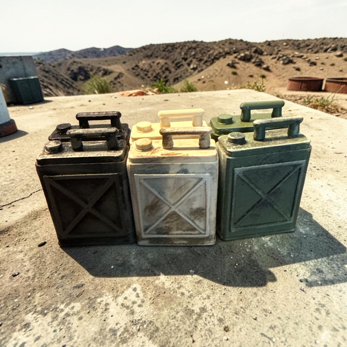 5 Gallon Fuel Can/Water Jug  | 1/12 Scale